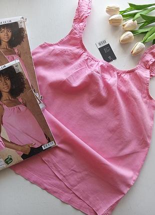 Майка топ . льон/котон