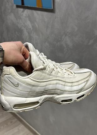 Nike air max 95 essential white men's