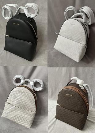Рюкзак michael kors sheila medium brown, оригінал usa, в наявності 4 кольори