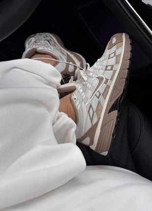 Nike p-6000 beige white