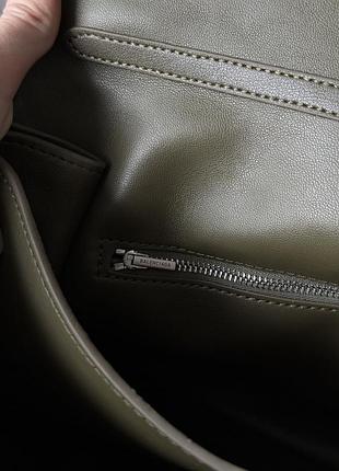 Сумка rodeo large olive/silver💚 6