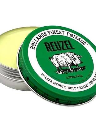 Помада для волос reuzel green pomade grease 95 г