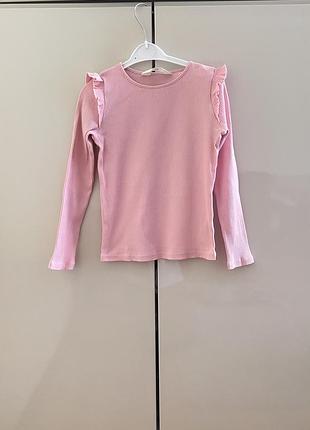 Кофта реглан в рубчик h&m 122-128 розміру