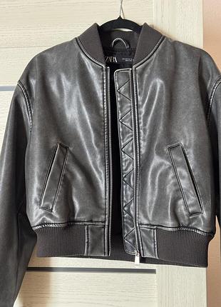 Куртка бомбер zara