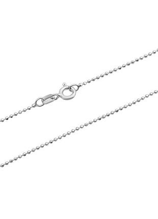 Серебряная цепочка ortex с без камней, вес изделия 1,82 гр (2173151) 400 размер