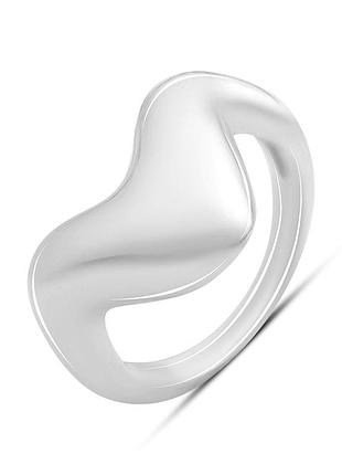 Серебряное кольцо ortex с без камней, вес изделия 3,85 гр (2193425) 18 размер