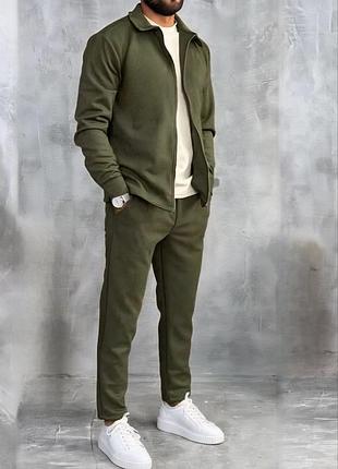 Замшевый мужской костюм