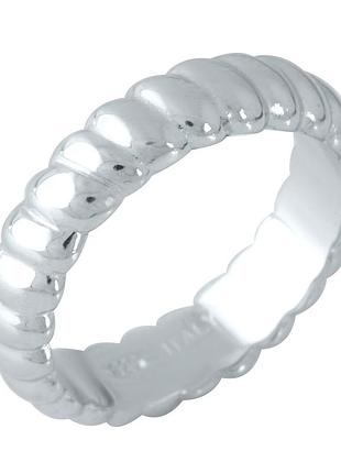 Серебряное кольцо ortex с без камней, вес изделия 5,58 гр (1957295) 17 размер