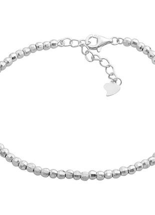 Серебряный браслет ortex с без камней, вес изделия 4,5 гр (2182979) 1821 размер