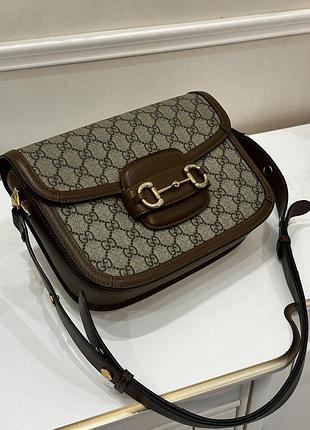 Сумка gucci horsebit 1955 medium 3