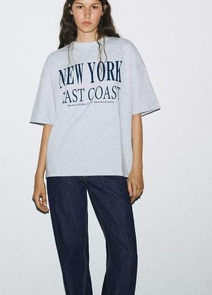 Zara Оверсайз-футболка