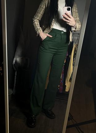 Штани зелені zara