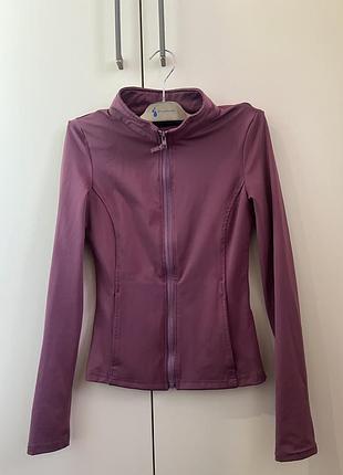 Стильна спортивна кофта рашгард на блискавці