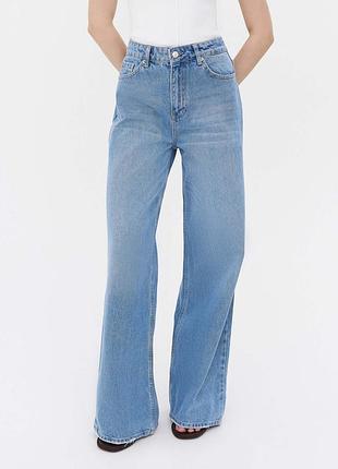Джинсы с прямой штаниной "denim co"