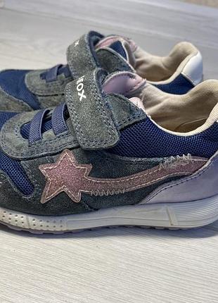 Кросівки geox для дівчинки 27 розмір 17 см устілка
