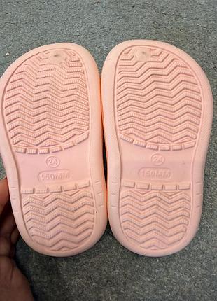 Крокси, шльопанці 24 5