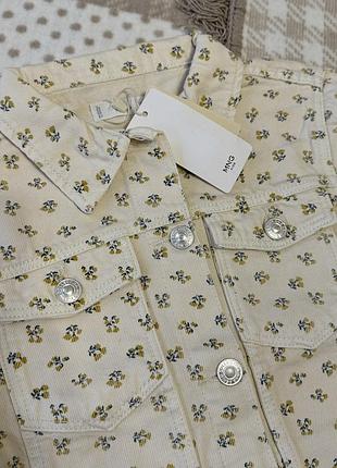 Джинсова куртка mango джинсівка 2