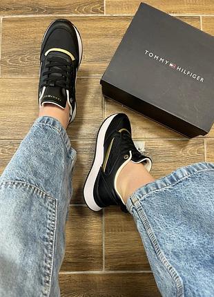 Кросівки tommy hilfiger 🖤