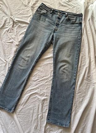 Джинси levis 501 блакитні жіночі розмір л оригінал