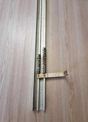 Карниз алюминиевый двойной короткий