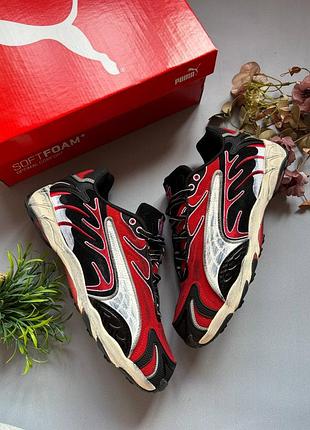 Puma inhale x a$ap rocky black pop red