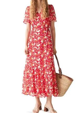 The other stories плаття миди на підкладці квітковий принт