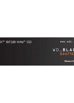 Wd black sn7100 4tb ssd накопитель (wds400t4x0e-00cjiad) новый!