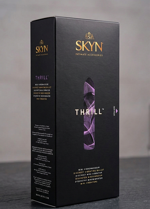 Мини-вибратор в виде помады skyn thrill