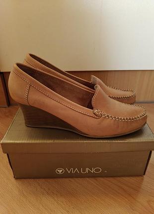 Туфлі шкіряні жіночі