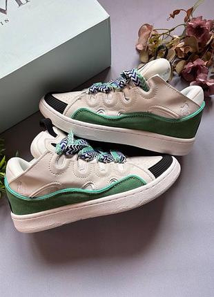 Lanvin curb white blue