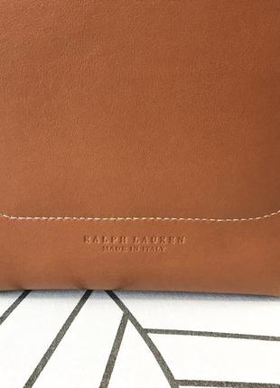 Cумка-тоут polo ralph lauren, calfskin mini modern tote4 фото