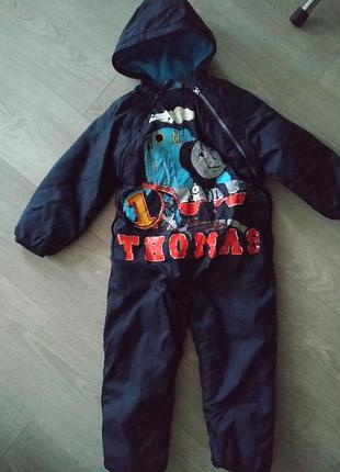 Детский комбинезон весна осень утеплен для мальчика