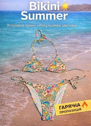Трентодвий купальник низ l, верх s