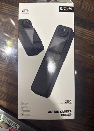 Action camera c300 абсолютно нова, в повній комплектації, ні одного використання