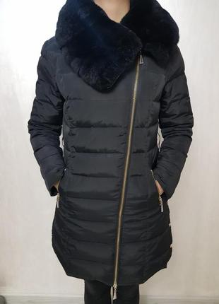 Куртка на мехе, плащ, стеганое пальто с воротником, куртка с воротничком, зимний плащ, куртка зима