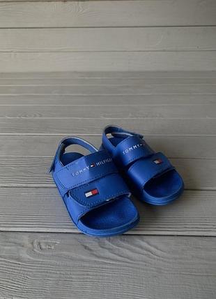 Дитячі сандалі tommy hilfiger logo velcro sandal.  розмір 25