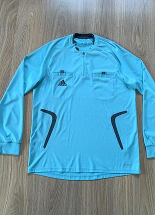 Мужская судейская форма арбитра кофта рашгард adidas formotion referee