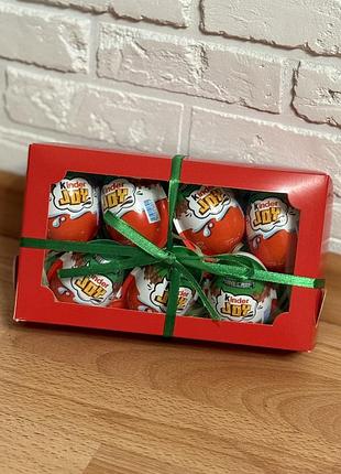 Подарунковий набір бокс kinder joy minecraft кіндер джой майнкрафт