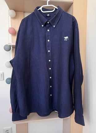 Лляна сорочка polo sylt, 100% льон