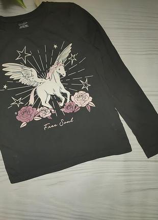 Реглан лонг з єдинорогом primark