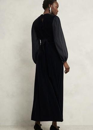 Вінтаж! сукня, оксамит, шовк, 1970-х років, guy laroche, france