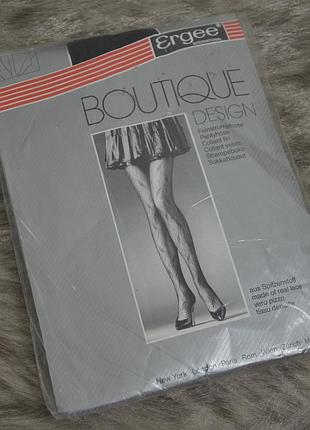 Стильные колготки с узором ergee boutique (m) германия