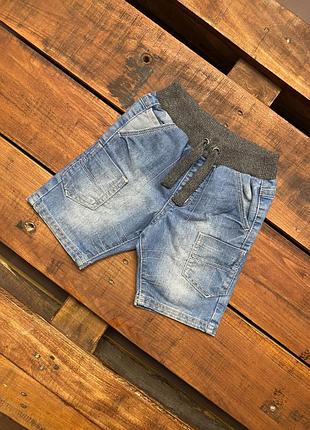 Детские джинсовые шорты george (джордж 3-4 года 98-104 см идеал оригинал разноцветные)