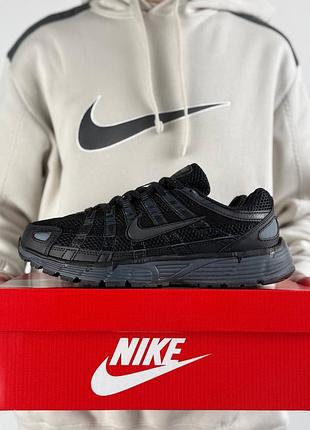 Мужские кроссовки nike p-6000 black