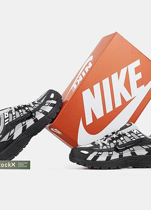 Nike p-6000 black grey white