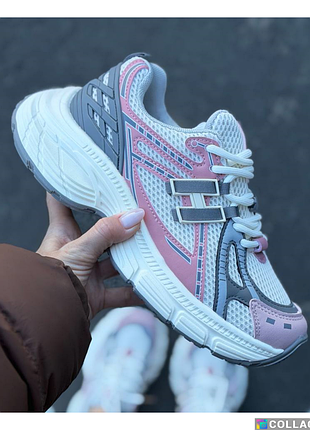 Кроссовки женские розовые демисезонные весна-лето-осень кожа текстиль размер 36-41 новые w615 v30-9