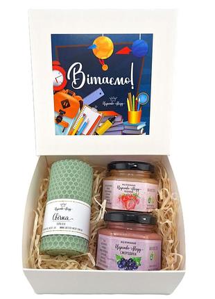 Подарок для учителя царство мёда №158 на день учителя, 1 сентября.