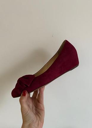 Замшевые туфли hogl