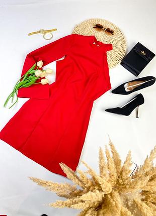 Сукня с-м червоне