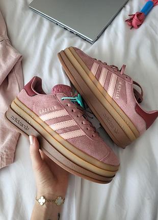 Кросівки adidas gazelle pink